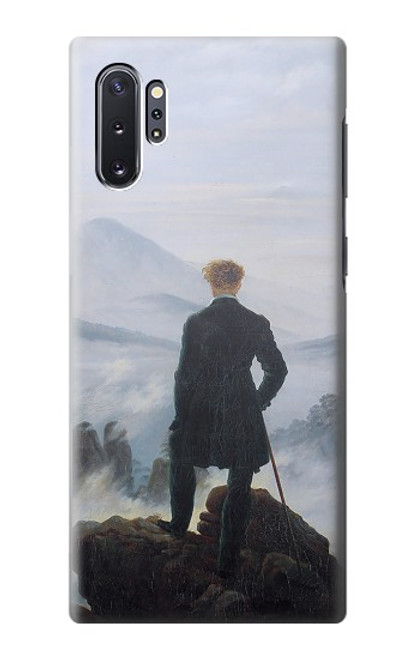 S3789 Wanderer above the Sea of Fog Etui Coque Housse pour Samsung Galaxy Note 10 Plus