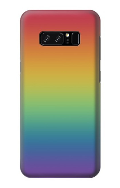 S3698 Drapeau de fierté LGBT Etui Coque Housse pour Note 8 Samsung Galaxy Note8