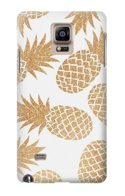 S3718 Ananas sans soudure Etui Coque Housse pour Samsung Galaxy Note 4