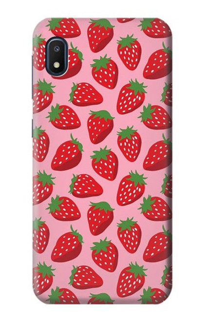 S3719 Modèle de fraise Etui Coque Housse pour Samsung Galaxy A10e