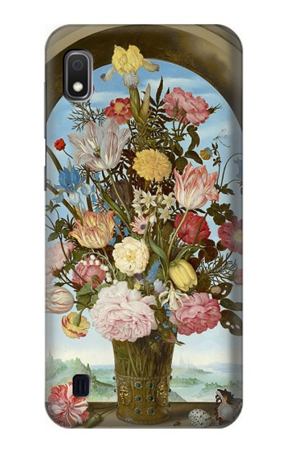 S3749 Vase de fleurs Etui Coque Housse pour Samsung Galaxy A10