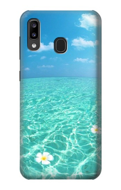 S3720 Summer Ocean Beach Etui Coque Housse pour Samsung Galaxy A20, Galaxy A30