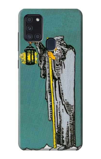 S3741 Carte de tarot l'ermite Etui Coque Housse pour Samsung Galaxy A21s