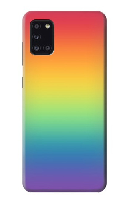 S3698 Drapeau de fierté LGBT Etui Coque Housse pour Samsung Galaxy A31