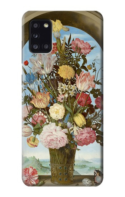 S3749 Vase de fleurs Etui Coque Housse pour Samsung Galaxy A31