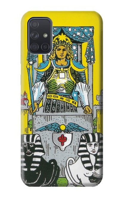 S3739 Carte de tarot le char Etui Coque Housse pour Samsung Galaxy A71 5G