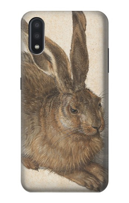 S3781 Albrecht Durer Young Hare Etui Coque Housse pour Samsung Galaxy A01