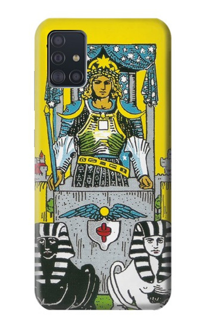 S3739 Carte de tarot le char Etui Coque Housse pour Samsung Galaxy A51