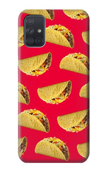 S3755 Tacos mexicains Etui Coque Housse pour Samsung Galaxy A71