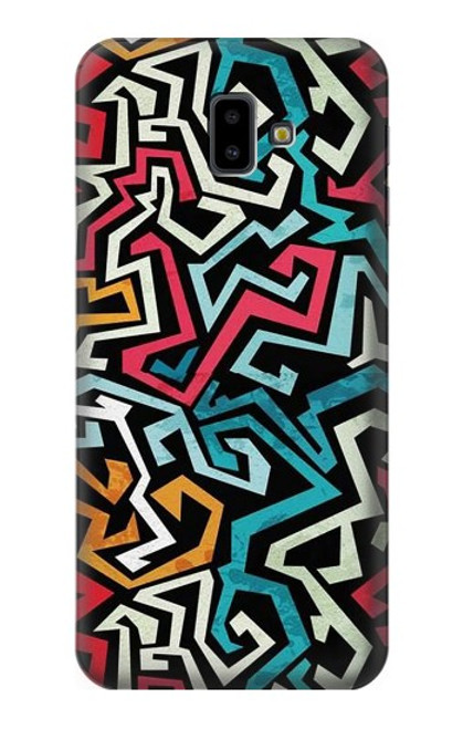 S3712 Motif Pop Art Etui Coque Housse pour Samsung Galaxy J6+ (2018), J6 Plus (2018)