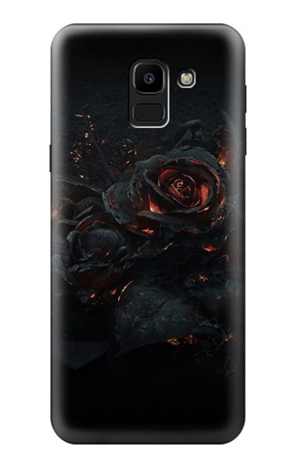 S3672 Rose brûlée Etui Coque Housse pour Samsung Galaxy J6 (2018)