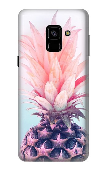 S3711 Ananas rose Etui Coque Housse pour Samsung Galaxy A8 (2018)