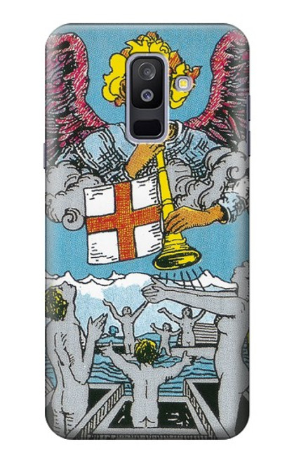 S3743 Carte de tarot le jugement Etui Coque Housse pour Samsung Galaxy A6+ (2018), J8 Plus 2018, A6 Plus 2018