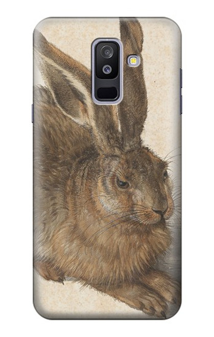 S3781 Albrecht Durer Young Hare Etui Coque Housse pour Samsung Galaxy A6+ (2018), J8 Plus 2018, A6 Plus 2018