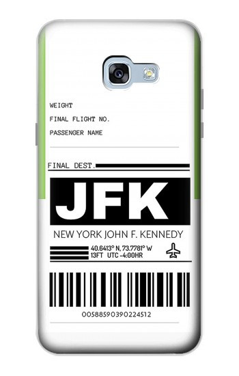 S3664 Étiquette de bagages de voyage aérien Etui Coque Housse pour Samsung Galaxy A5 (2017)
