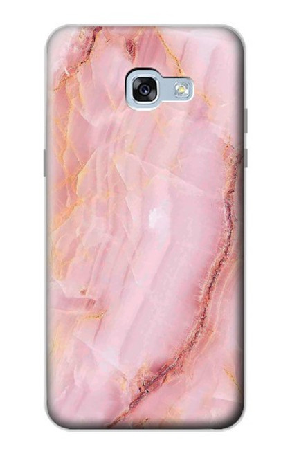 S3670 Marbre de sang Etui Coque Housse pour Samsung Galaxy A5 (2017)
