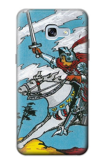 S3731 Carte de tarot chevalier des épées Etui Coque Housse pour Samsung Galaxy A5 (2017)