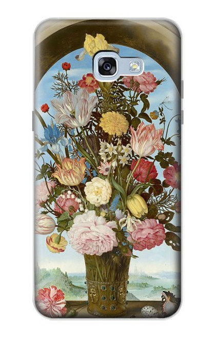 S3749 Vase de fleurs Etui Coque Housse pour Samsung Galaxy A5 (2017)
