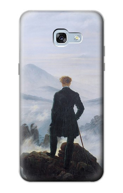 S3789 Wanderer above the Sea of Fog Etui Coque Housse pour Samsung Galaxy A5 (2017)