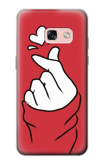 S3701 Mini signe d'amour de coeur Etui Coque Housse pour Samsung Galaxy A3 (2017)