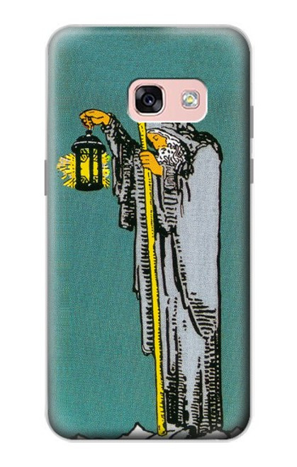 S3741 Carte de tarot l'ermite Etui Coque Housse pour Samsung Galaxy A3 (2017)