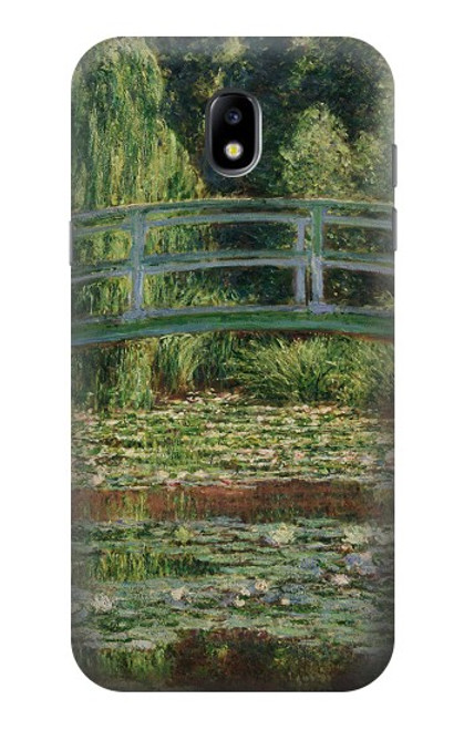 S3674 Claude Monet La passerelle japonaise et la piscine de nénuphars Etui Coque Housse pour Samsung Galaxy J5 (2017) EU Version
