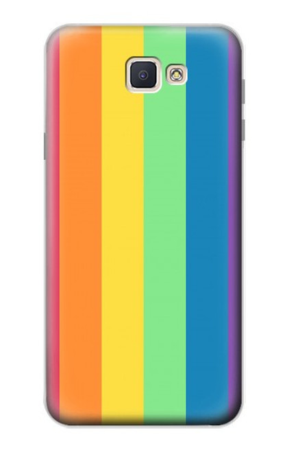 S3699 Fierté LGBT Etui Coque Housse pour Samsung Galaxy J7 Prime (SM-G610F)