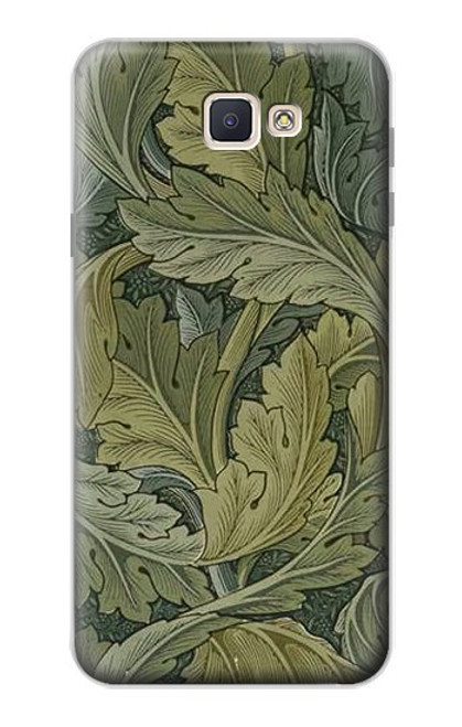 S3790 William Morris Acanthus Leaves Etui Coque Housse pour Samsung Galaxy J7 Prime (SM-G610F)