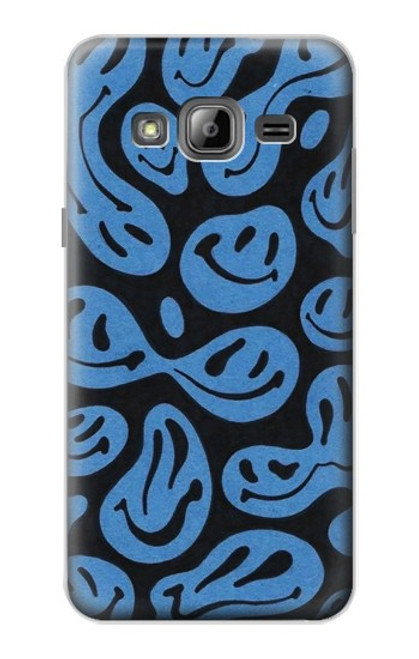 S3679 Motif fantôme mignon Etui Coque Housse pour Samsung Galaxy J3 (2016)