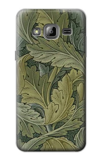 S3790 William Morris Acanthus Leaves Etui Coque Housse pour Samsung Galaxy J3 (2016)