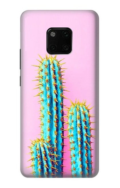 S3673 Cactus Etui Coque Housse pour Huawei Mate 20 Pro