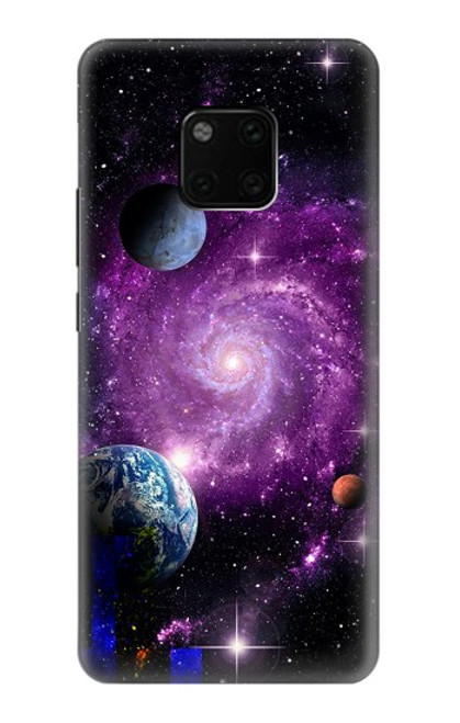 S3689 Planète spatiale Galaxy Etui Coque Housse pour Huawei Mate 20 Pro