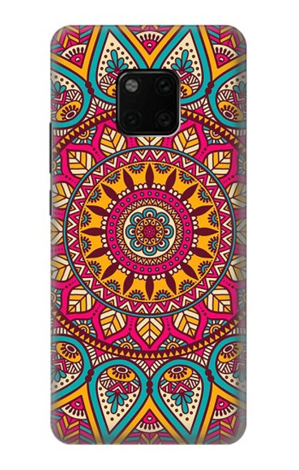 S3694 Modèle d'art hippie Etui Coque Housse pour Huawei Mate 20 Pro