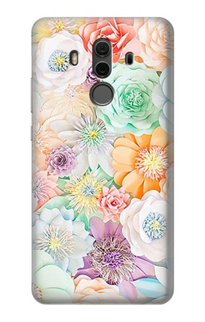 S3705 Fleur florale pastel Etui Coque Housse pour Huawei Mate 10 Pro, Porsche Design