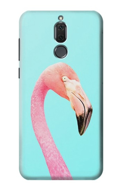 S3708 Flamant rose Etui Coque Housse pour Huawei Mate 10 Lite