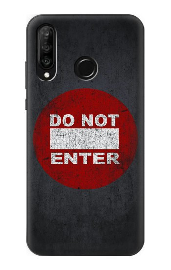 S3683 Ne pas entrer Etui Coque Housse pour Huawei P30 lite