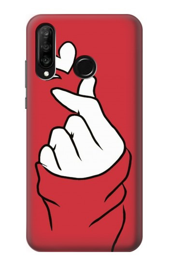 S3701 Mini signe d'amour de coeur Etui Coque Housse pour Huawei P30 lite