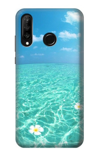 S3720 Summer Ocean Beach Etui Coque Housse pour Huawei P30 lite