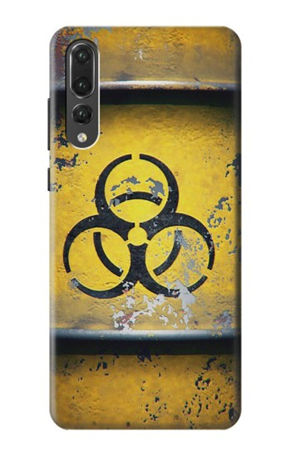 S3669 Graphique du réservoir de danger biologique Etui Coque Housse pour Huawei P20 Pro