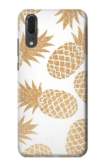 S3718 Ananas sans soudure Etui Coque Housse pour Huawei P20