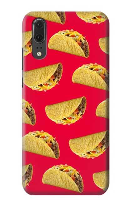 S3755 Tacos mexicains Etui Coque Housse pour Huawei P20