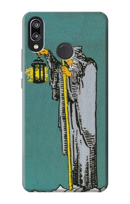 S3741 Carte de tarot l'ermite Etui Coque Housse pour Huawei P20 Lite