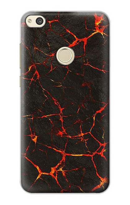 S3696 Magma de lave Etui Coque Housse pour Huawei P8 Lite (2017)