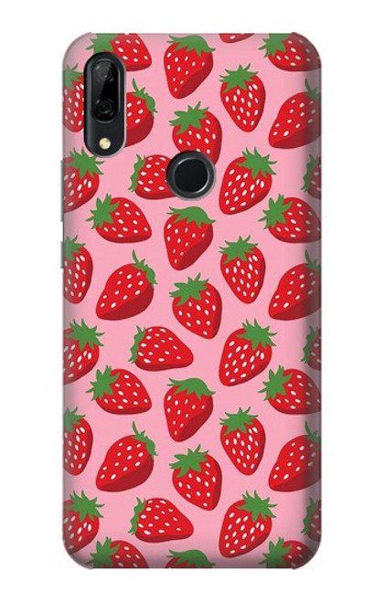 S3719 Modèle de fraise Etui Coque Housse pour Huawei P Smart Z, Y9 Prime 2019