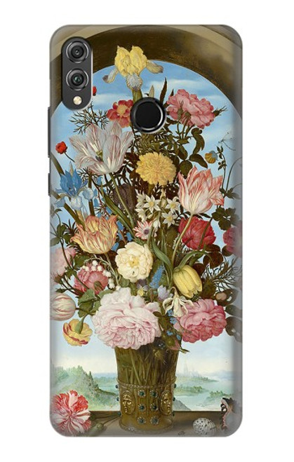 S3749 Vase de fleurs Etui Coque Housse pour Huawei Honor 8X