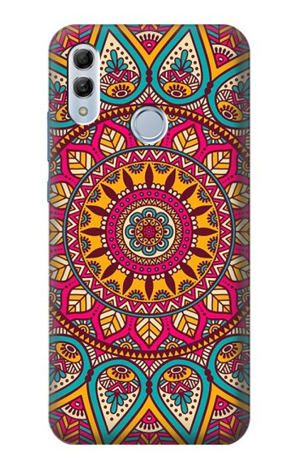 S3694 Modèle d'art hippie Etui Coque Housse pour Huawei Honor 10 Lite, Huawei P Smart 2019