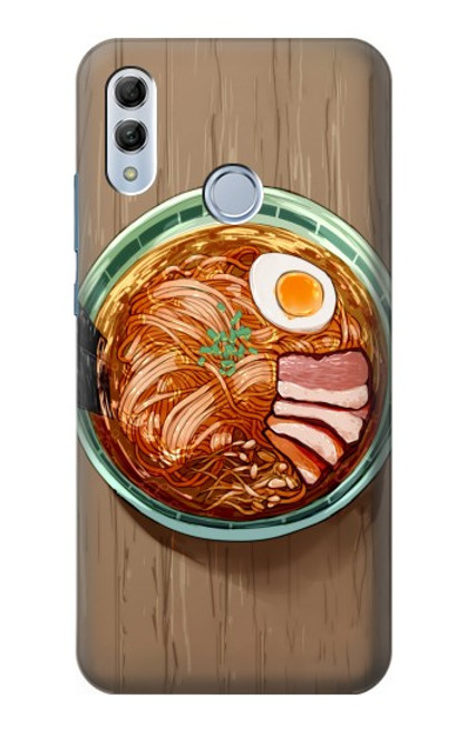 S3756 Nouilles ramen Etui Coque Housse pour Huawei Honor 10 Lite, Huawei P Smart 2019