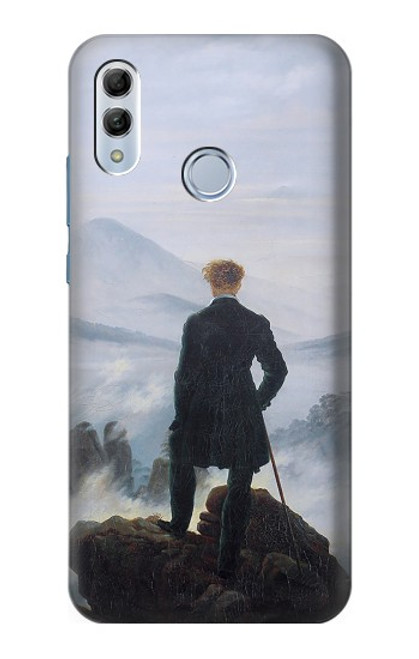 S3789 Wanderer above the Sea of Fog Etui Coque Housse pour Huawei Honor 10 Lite, Huawei P Smart 2019
