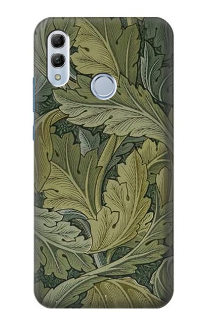 S3790 William Morris Acanthus Leaves Etui Coque Housse pour Huawei Honor 10 Lite, Huawei P Smart 2019