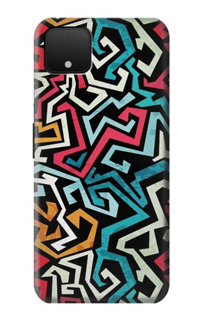 S3712 Motif Pop Art Etui Coque Housse pour Google Pixel 4